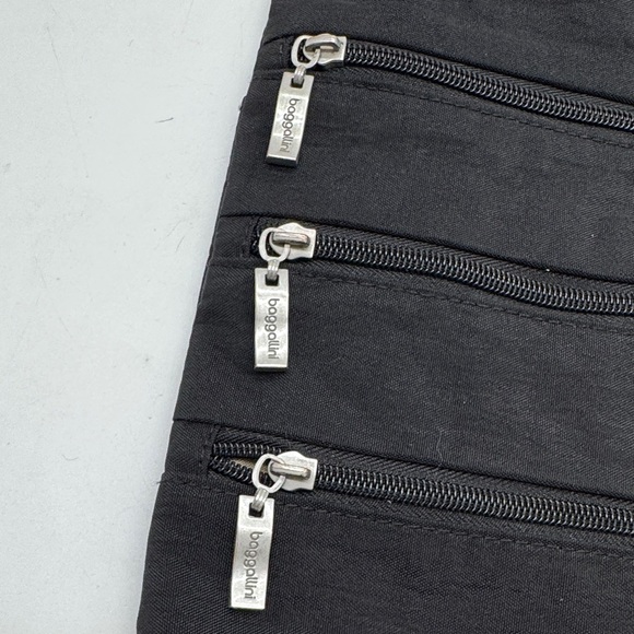 Baggallini Black Nylon Crossbody Bag NYB8524K - Picture 4 of 14